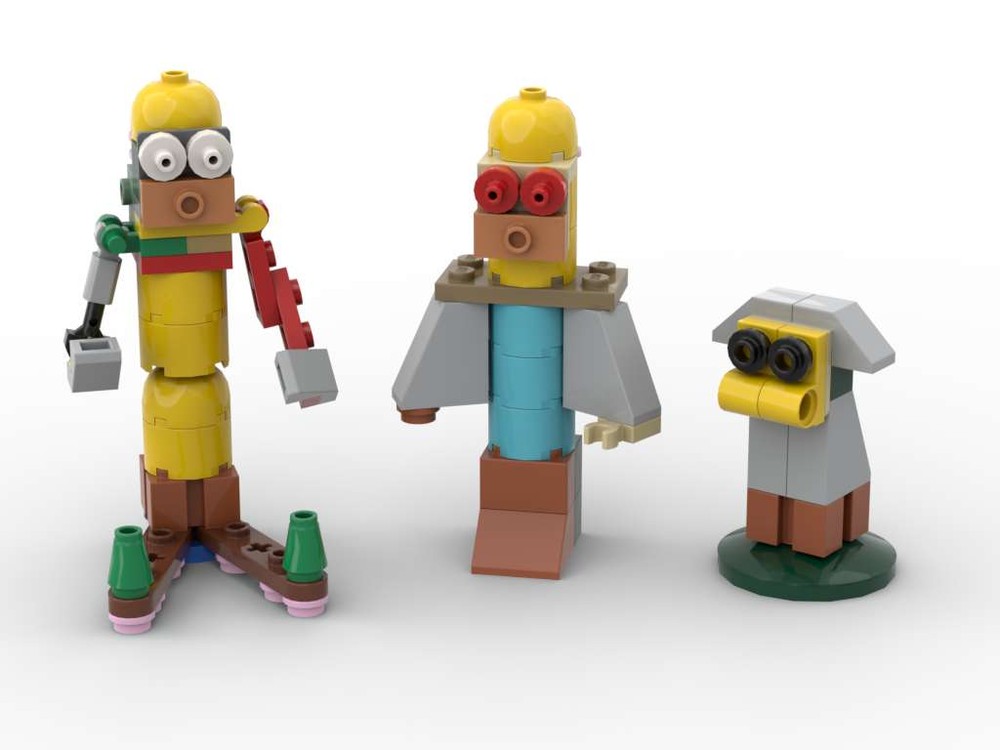 Lego 31130 Mutant Family