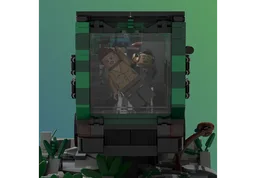 T-Rex Attack! Mobile Lab Diorama.