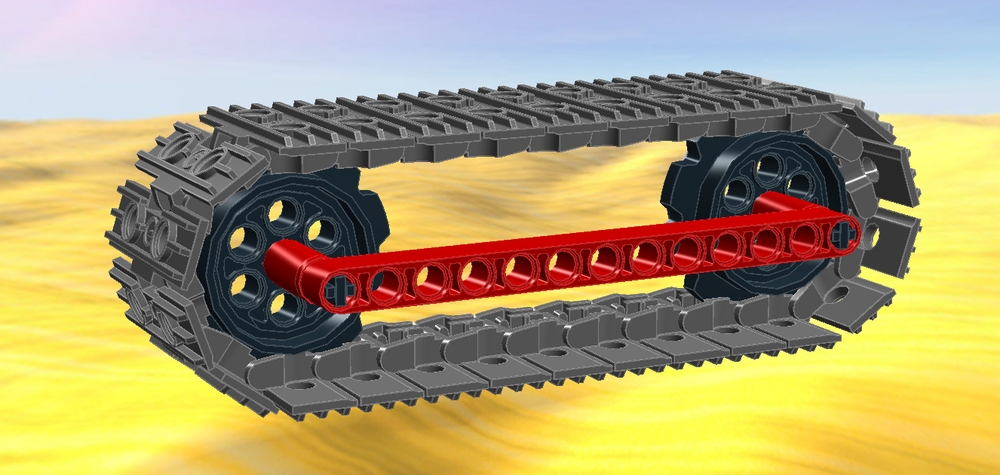 Lego Large Tracks - 13 Center
