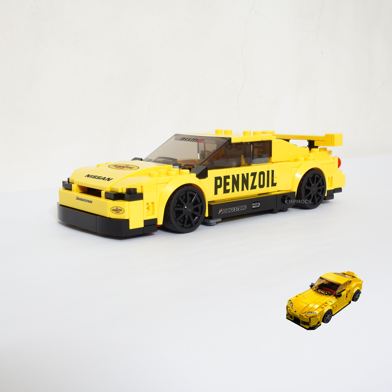 Lego 76901 Pennzoil R33 Nismo GT-R JGTC