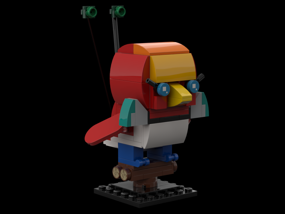 Lego King Bird-of-Paradise (Male): Birdheadz