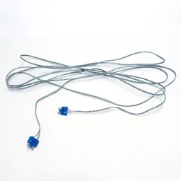 Wire with 2-Prong Connectors, 12V / 4.5V 375L / Blue
