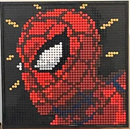 Spider-Man Lego Art