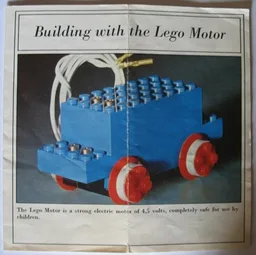 4.5V Motor with Wheels (Large Version)
