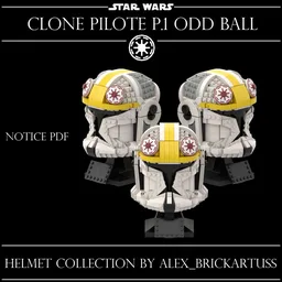 Helmet Clone Pilote phase 1 Odd Ball