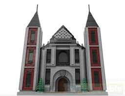 Public Hall Facade