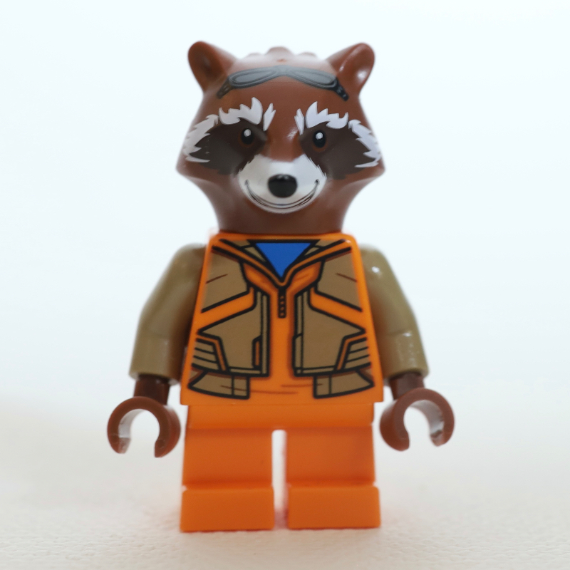 Lego Rocket Raccoon, Tan Jacket