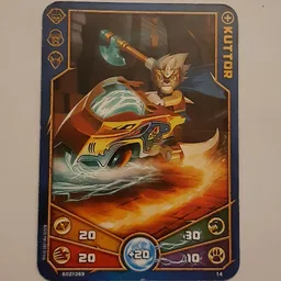 Trading Card, Legends of Chima Deck #1: 14 [Kuttor] / [No Color/Any Color]