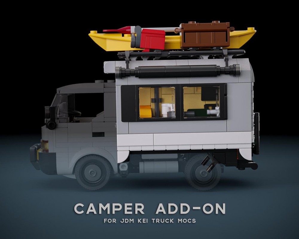 Lego Camper Add-on for Kei Truck MOCs