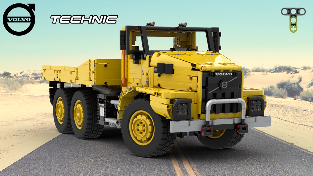 Lego 42114 Volvo N10 6x4 Dump Truck - RC alternate build