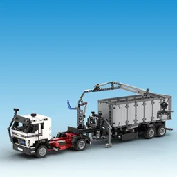 Mercedes-Benz NG 1632 and trailer