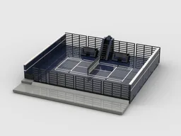 Modular Tennis Court