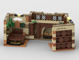 HP Common Room LEGO 76435 modification