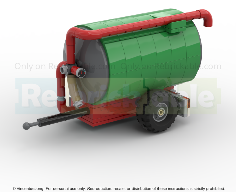Lego Farmer's Slurry Tanker