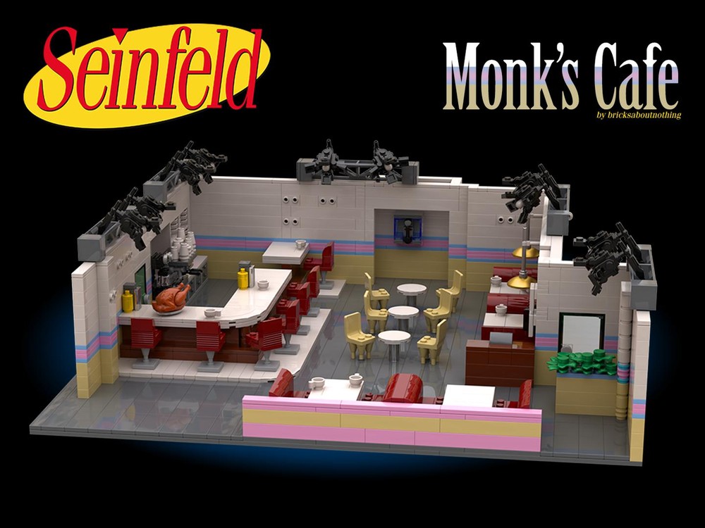 Lego Seinfeld - Monk's Cafe