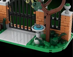 Front Gate - The Haunted Mansion