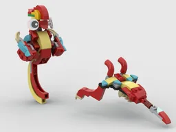 31145 sea horse boxer vs lobster