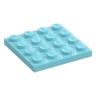 Plate 4 x 4 / Sky Blue