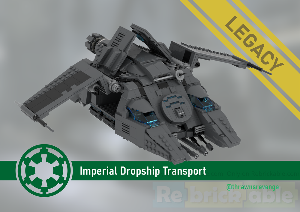 Lego Imperial Dropship Transport