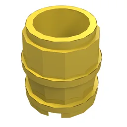 Barrel 2 x 2 x 2 / Yellow