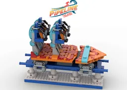 ROLLERCOASTER - PIPELINE SURF COASTER - Seaworld Orlando