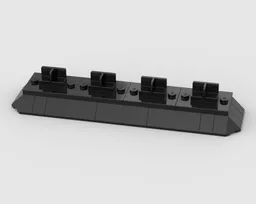 Display Stand for 4 Minifigures