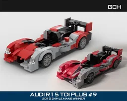 Audi R15 TDI Plus #9 2010 Le Mans winner