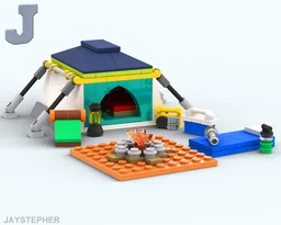 Camping Tent With Accessories