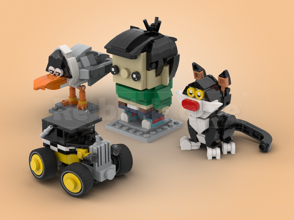 Lego Gaston Lagaffe (bundle)