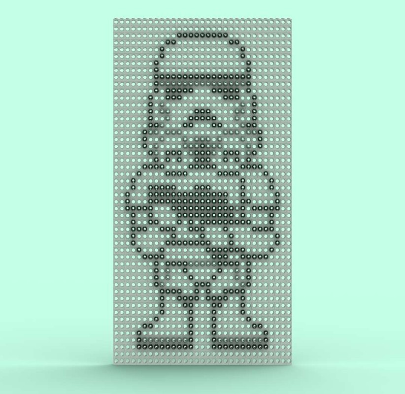 Lego Stormtrooper Pin Picture