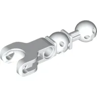 Large Figure Skeletal, Limb with Ball Joint on Axle and Ball Socket and Hole / White
