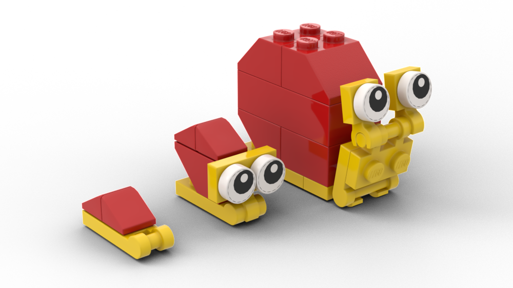 Lego Snails - 3 Sizes