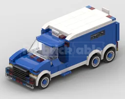 #16 Police team transport vehicle Polizei Mannschaftstransporter
