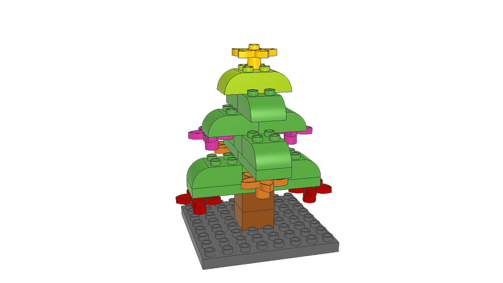 Lego Christmas tree