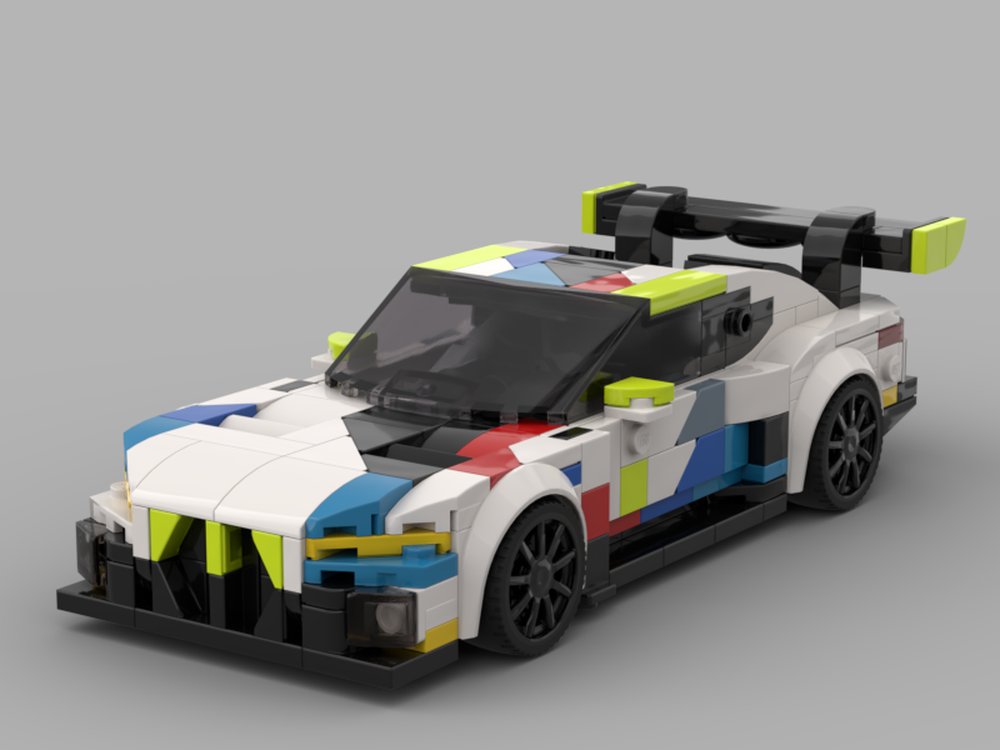 Lego 2025 BMW M4 GT3 #46 Team WRT (2025 Bathurst 12 Hours Runner-Up)