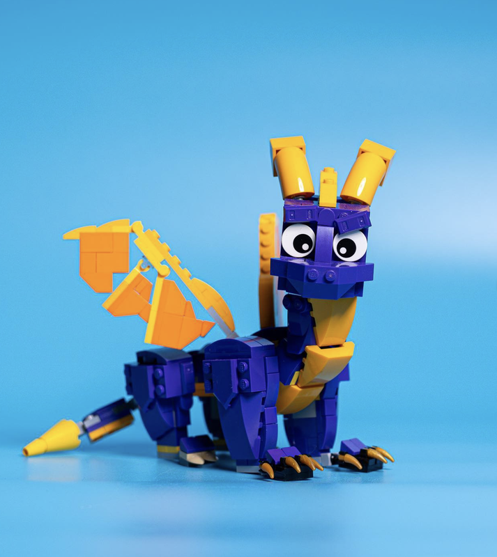 Lego Reignited Spyro MOC