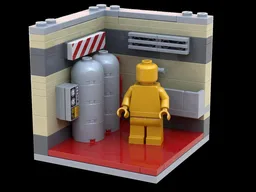 Breaking Bad Lab Minifig Display