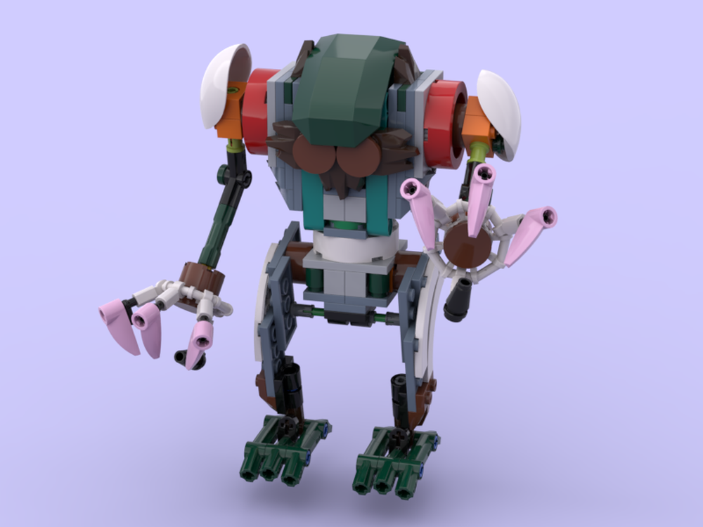 Lego Orchid Mech Suit