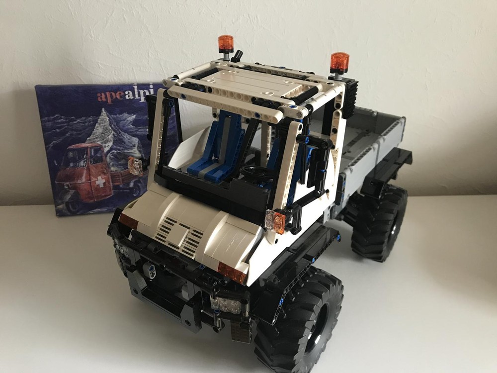 Lego 8110 Unimog for ULTIMATE 42099 MOC Chassis
