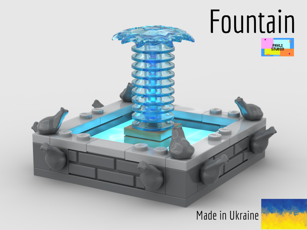Lego Fountain