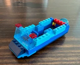 Funky Blue Cargo Land Speeder