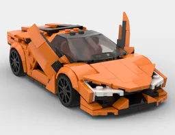 Lamborghini Revuelto V2 Lego MOC
