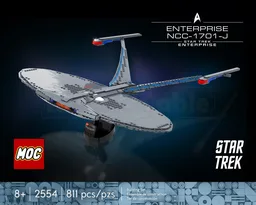 USS Enterprise (NCC-1701-J) Midi Scale — Star Trek: Enterprise