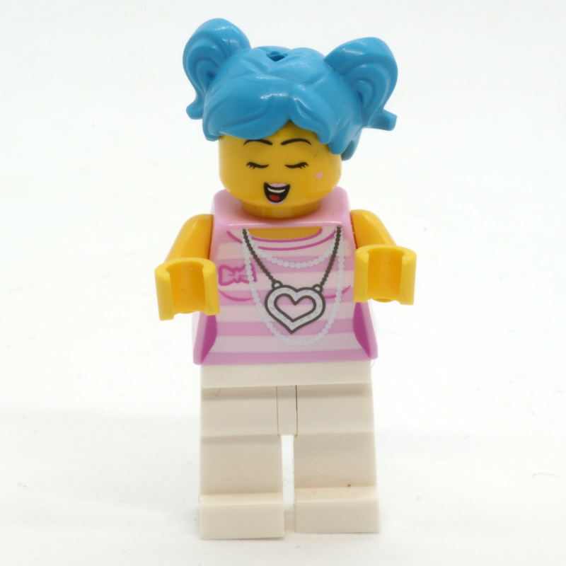 Lego Poppy Starr, Pink Tank Top, White Legs