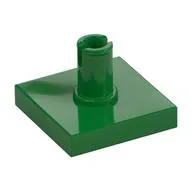 Tile Special 2 x 2 with Top Pin / Green