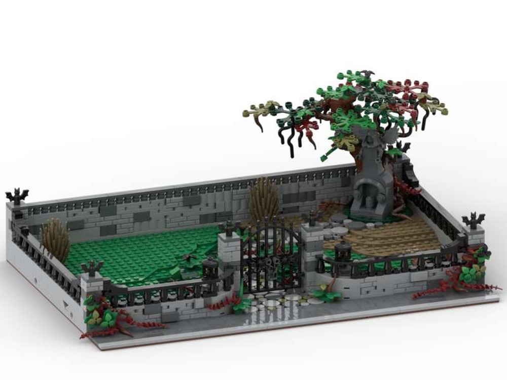 Lego Cemetery Base