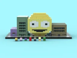 Smiling Friends Building - Microscale