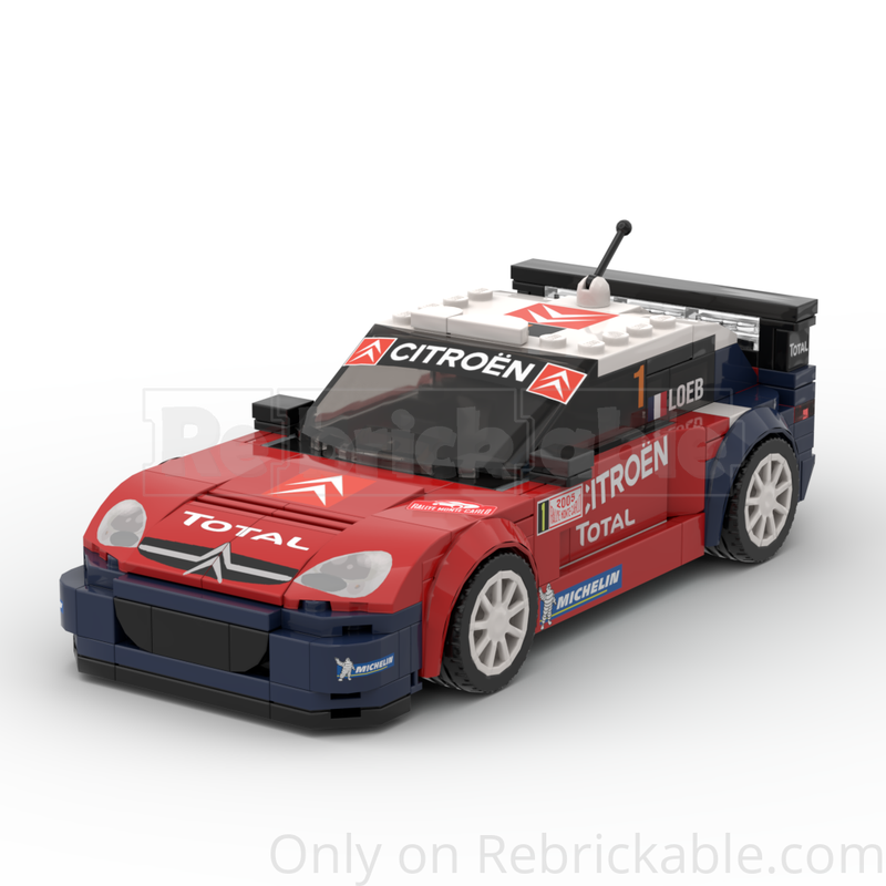 Lego Citroen Xsara WRC 2005 Sebastien Loeb, Daniel Elena