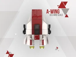 PiXEL-DANs A Wing UCS Mini-Scale 1:125
