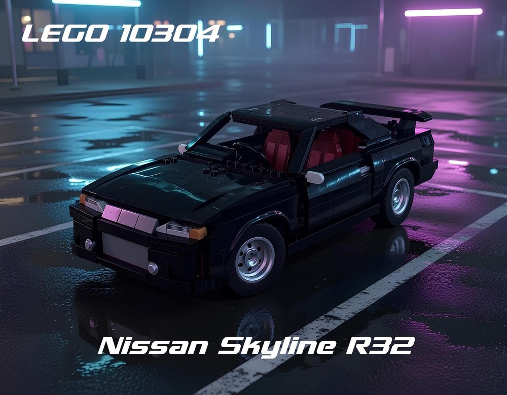 Lego 10304 Nissan Skyline R32